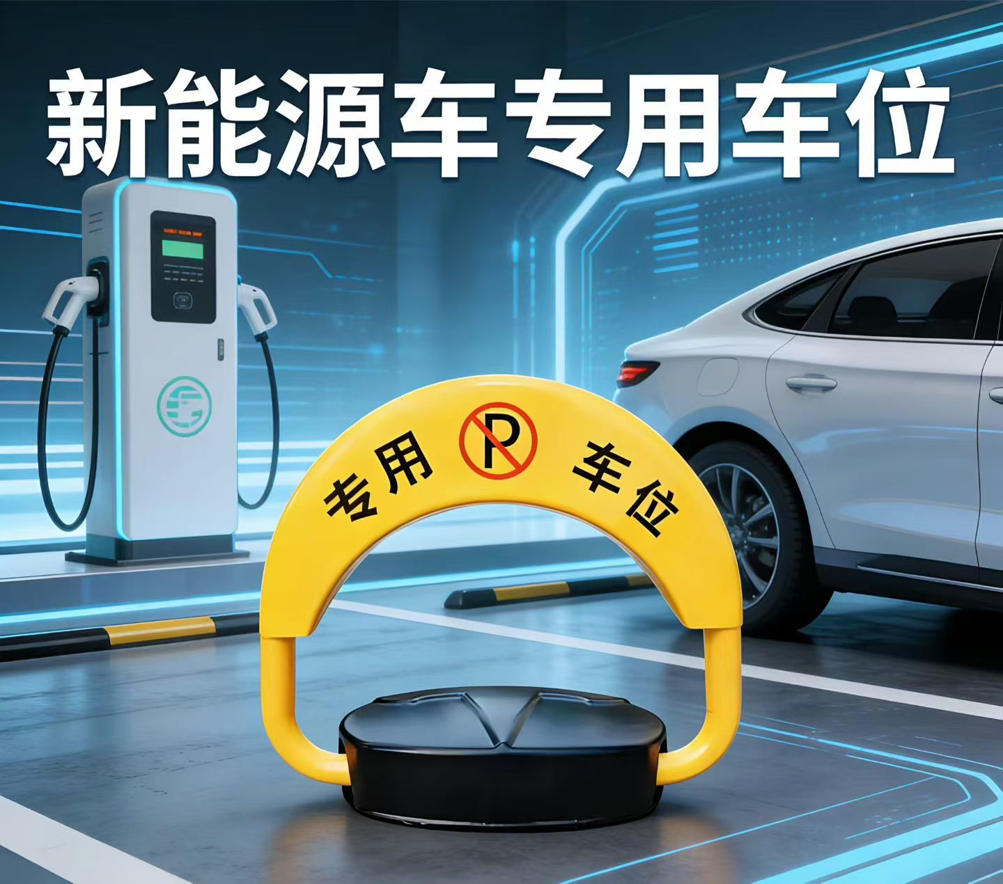 新能源充電防占位管理（lǐ）係統方案