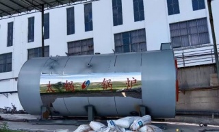 貴州六盤水人民小酒（jiǔ）12噸燃氣蒸汽（qì）鍋爐