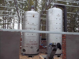 北環花（huā）卉市場兩台熱水鍋（guō）爐